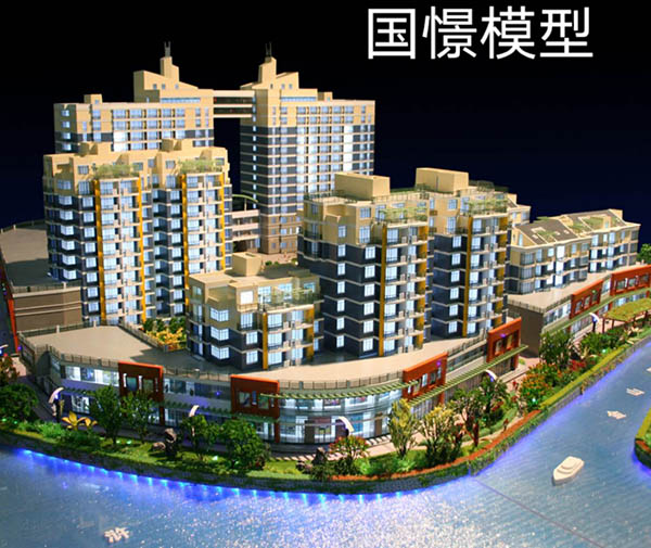 江安县建筑模型