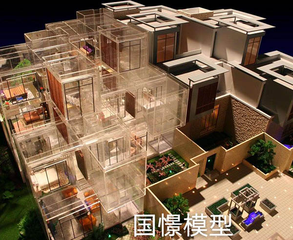 江安县建筑模型